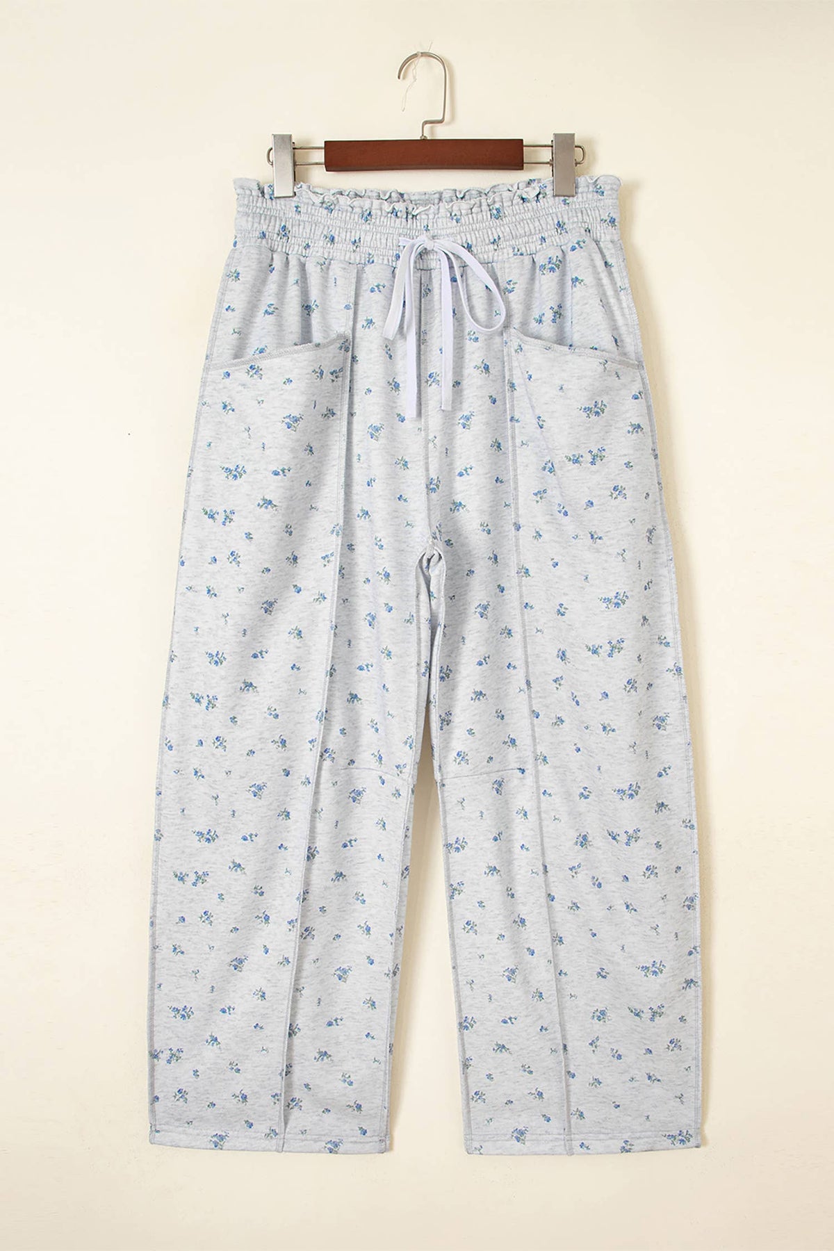 Floral Barrel Pant