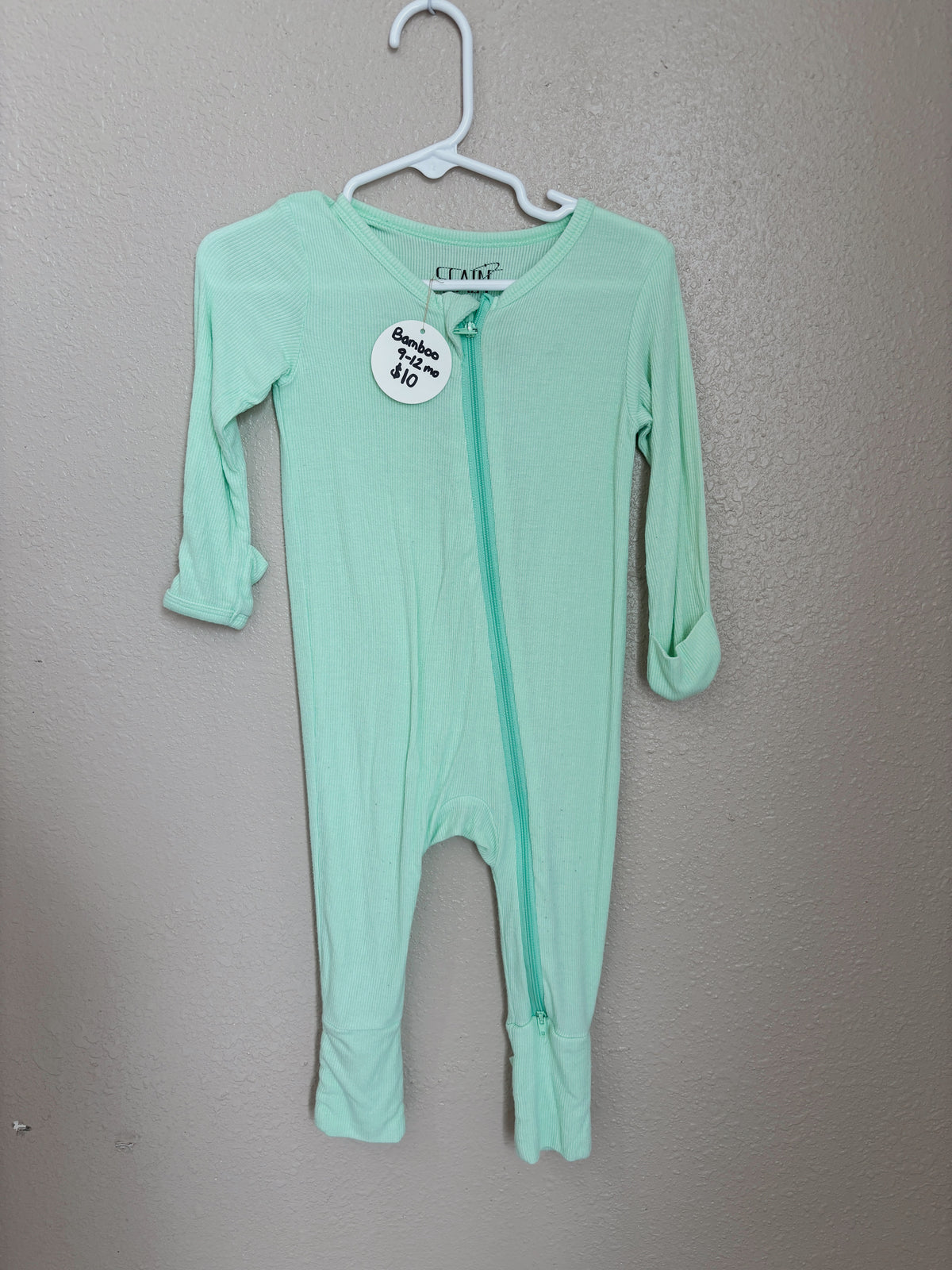 bamboo ribbed onesie