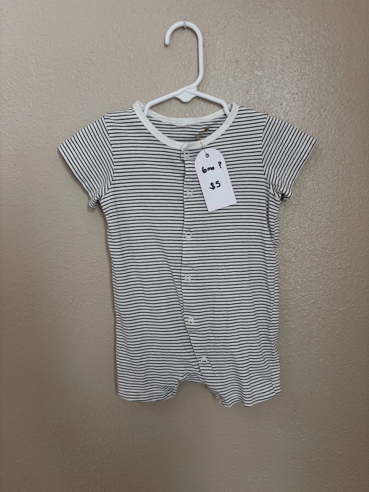 striped romper
