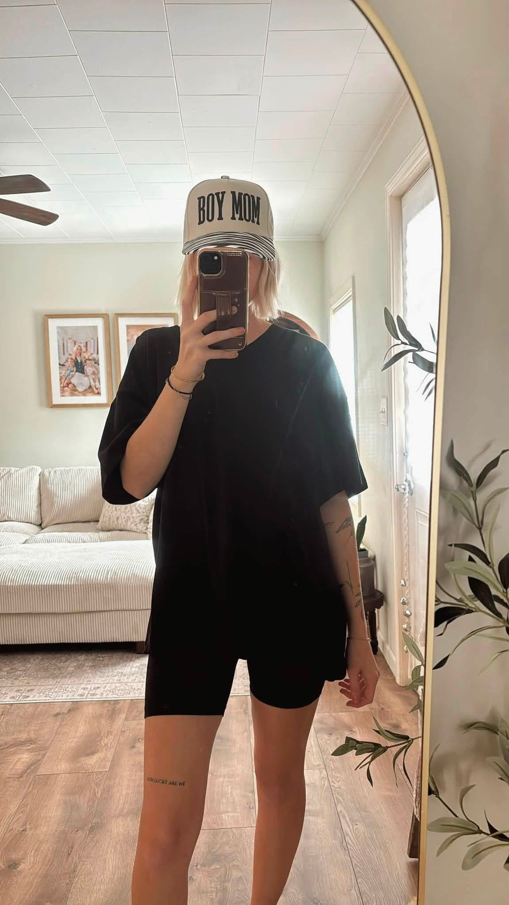 Biker Shorts Set