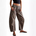 Barrel Leg Jean - Cheetah