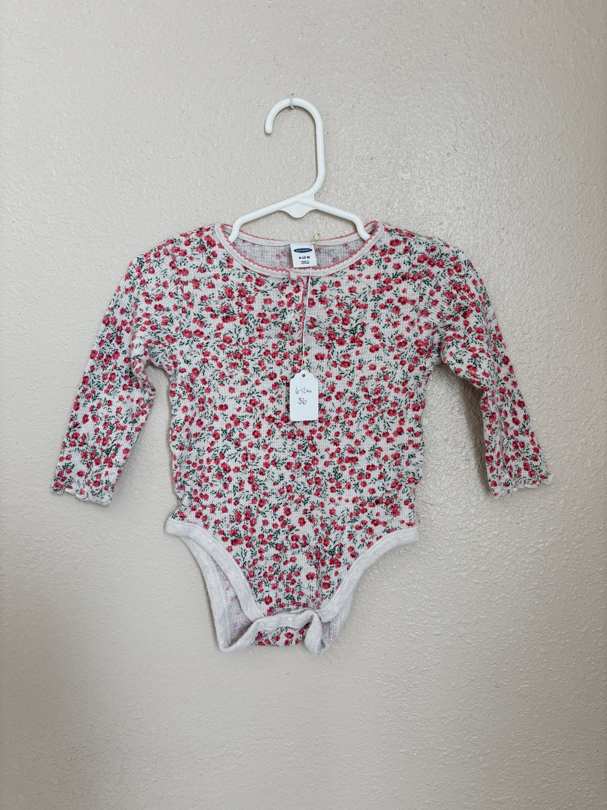 old navy ruffle sleeve onesie