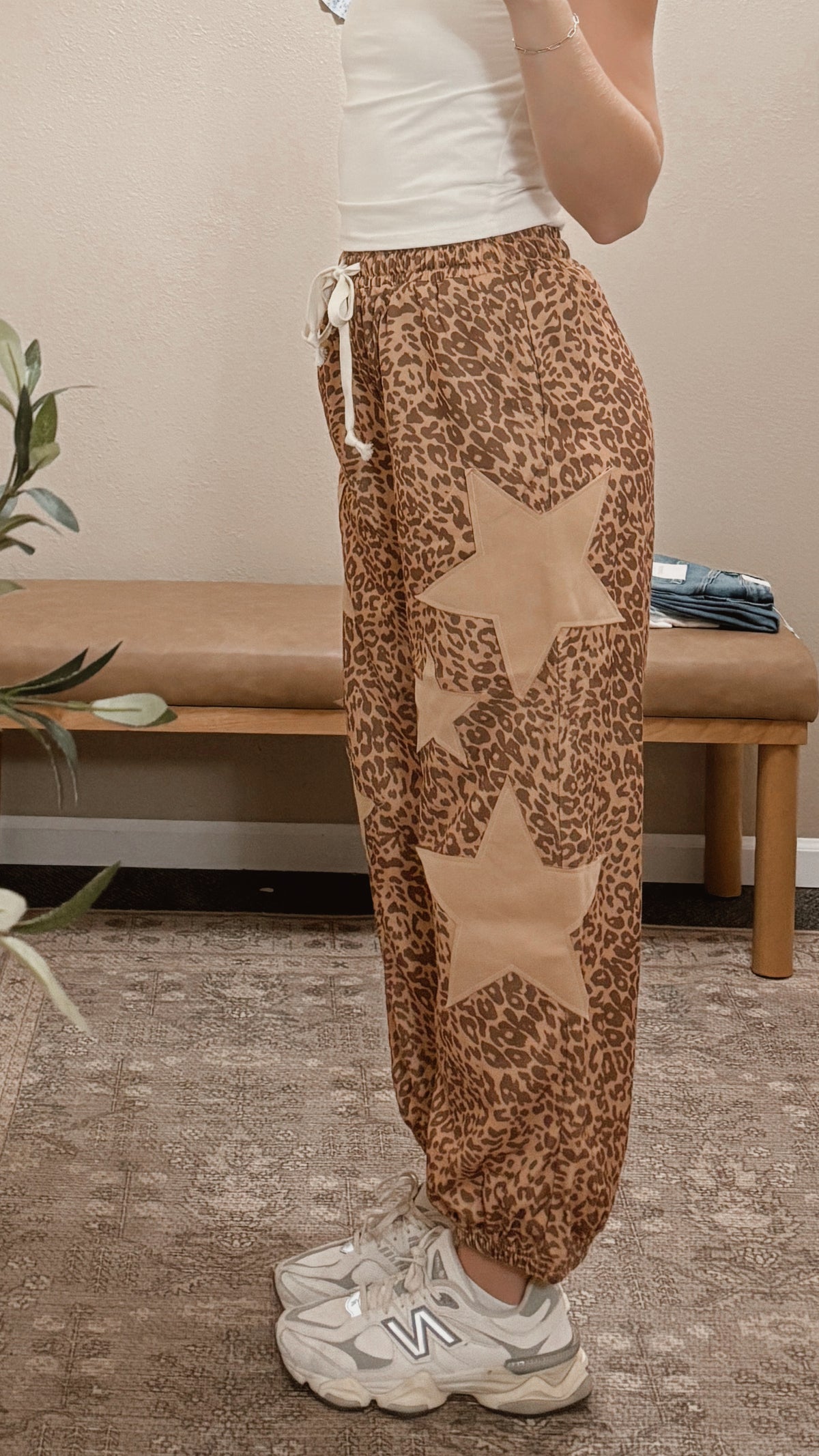 Leopard Star Jogger