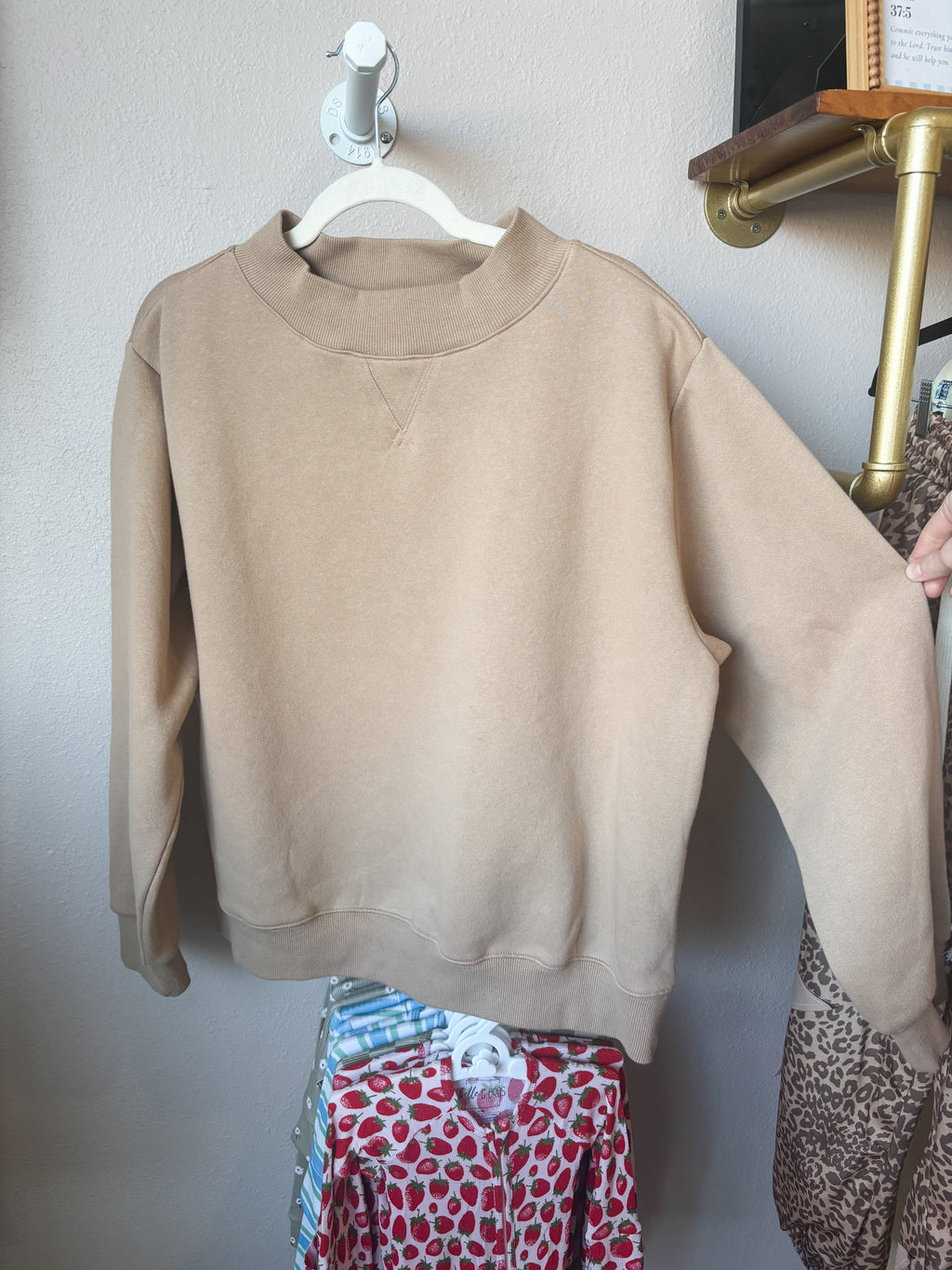 Mock Crewneck