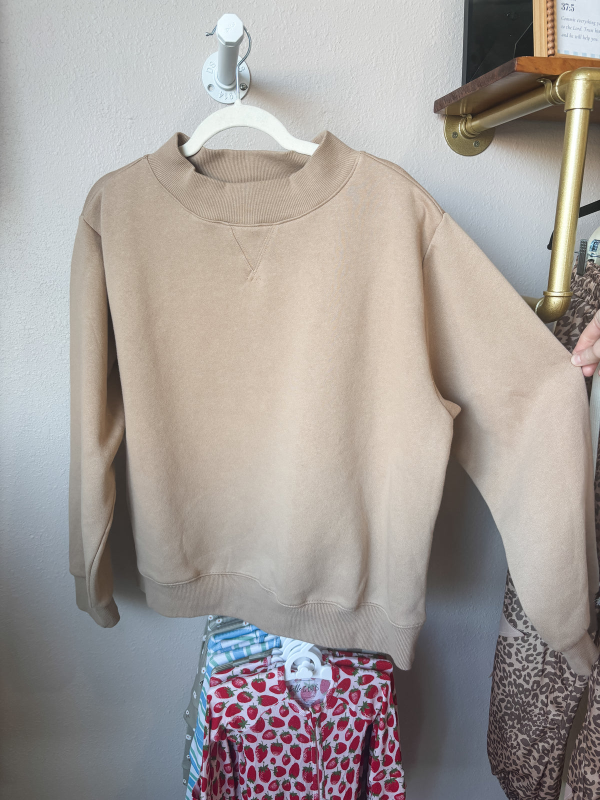 Mock Crewneck