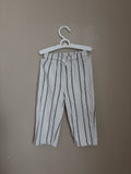 grayson mini striped sweatpants