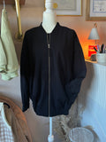 Oversized Bomber Jacket