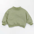 Pistachio Mockneck Crew