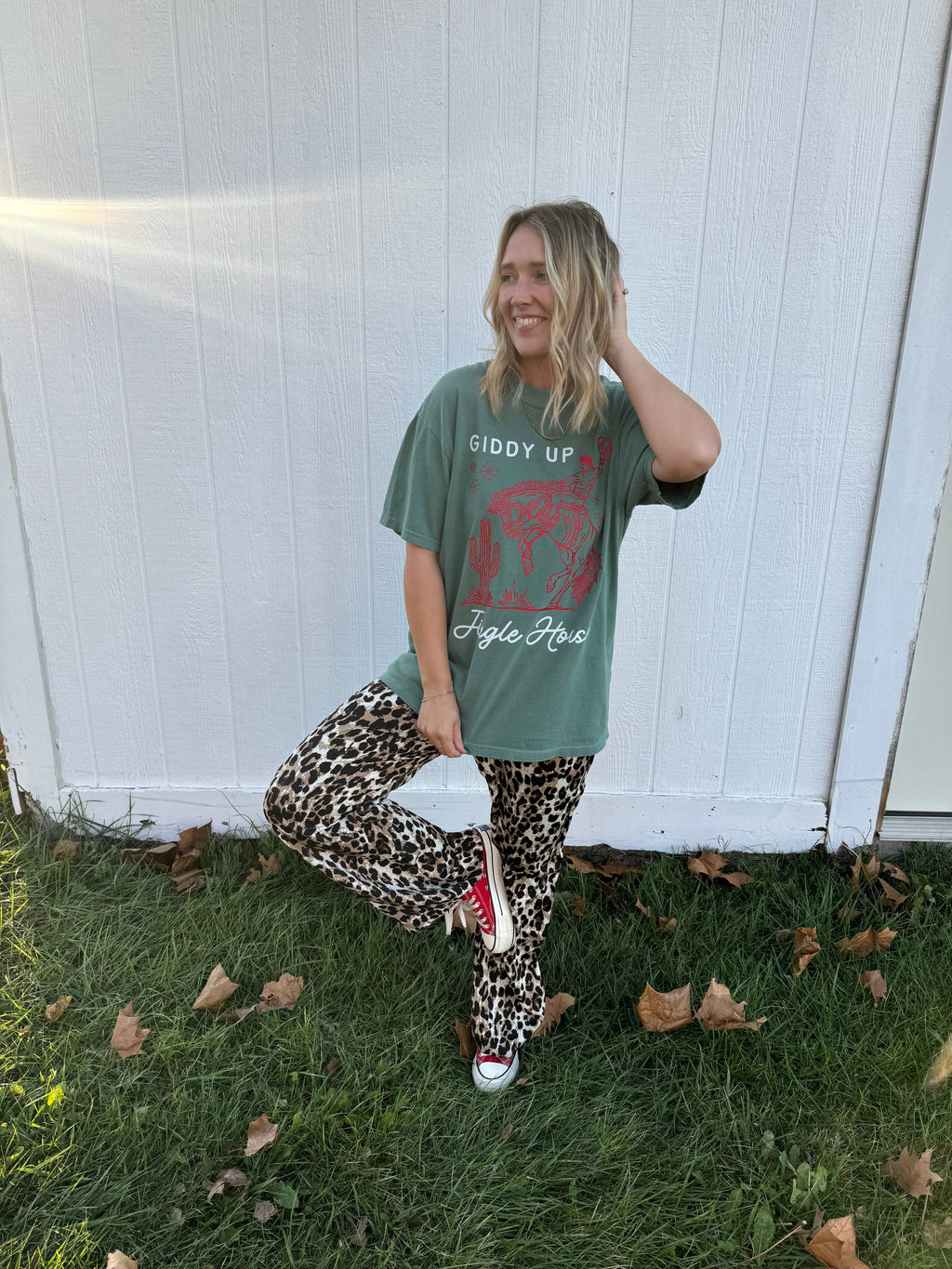 Giddy Up Jingle Horse Tee
