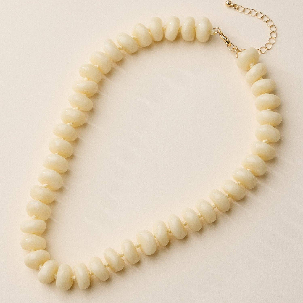 Natural Stone Beaded Necklace
